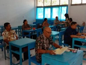 Pejabat esllon ii malra ikut tes calon sekda