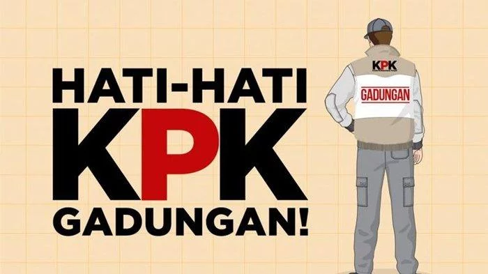 Ilustrasi kpk gadungan