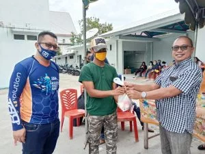 Bri cabang tual berbagi qurban bersama rakyat di hari idul adha