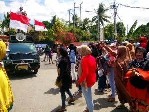 Pengungsi lupus demo di hut ri ke 75 dua tahun hidup terlantar