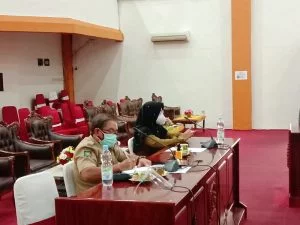 Rdp komisi ii dprd kota tual bersama dinkes dan direktur rsud maren kota tual soal rapid test