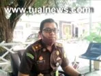 Kasi intelejen kejaksaan negeri tual, iwan kepada tualnews. Com