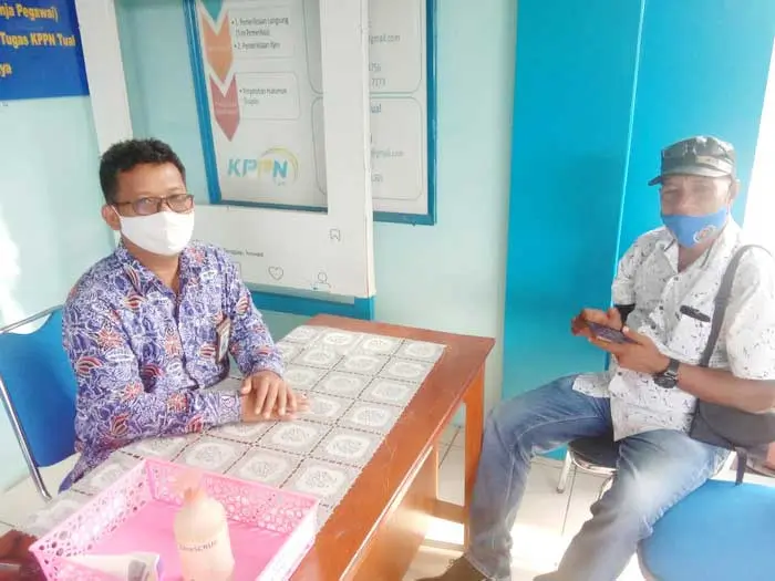 Kepala kantor pelayanan perbendaharaan negara tual ( kppn tual ), eko erifianto