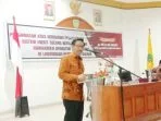 Ketua kasn dalam amanatnya, ketika membuka secara resmi seleksi jpt pratama pemkot tual, senin malam ( 15/03/2021 ).