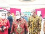 Pangdam xvi pattimura ketika bertatap muka bersama forkopimda, tokoh agama, adat, dan tokoh masyarakat serta seluruh jajaran pemkot tual, kamis malam ( 17/03/2021 )