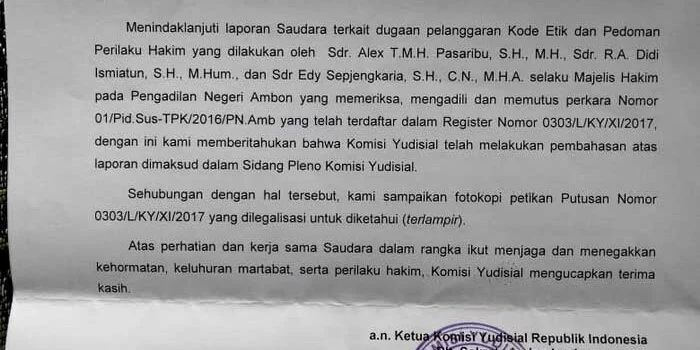 Ini bukti surat ky kepada akib hanubun