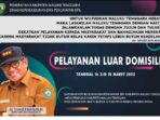 Pelayanan dokumen kependudukan disdukcapil malra bagi masyarakat luar domisili di kota timika dilaksanakan sejak tanggal 16 – 18 maret 2022.