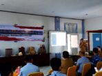 Rapat koordinasi lintas sektor dalam rangka penertiban pengelolaan administrasi kependudukan kota tual di kantor disdukcapil