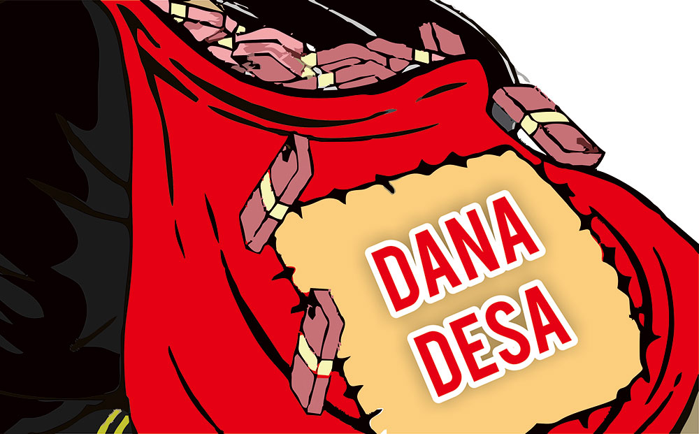 Ilustrasi dana desa fiktif 1