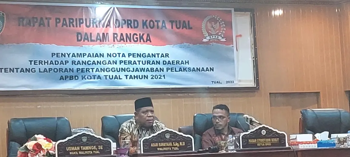 Walikota-tual-dan-ketua-dprd-kota-tual