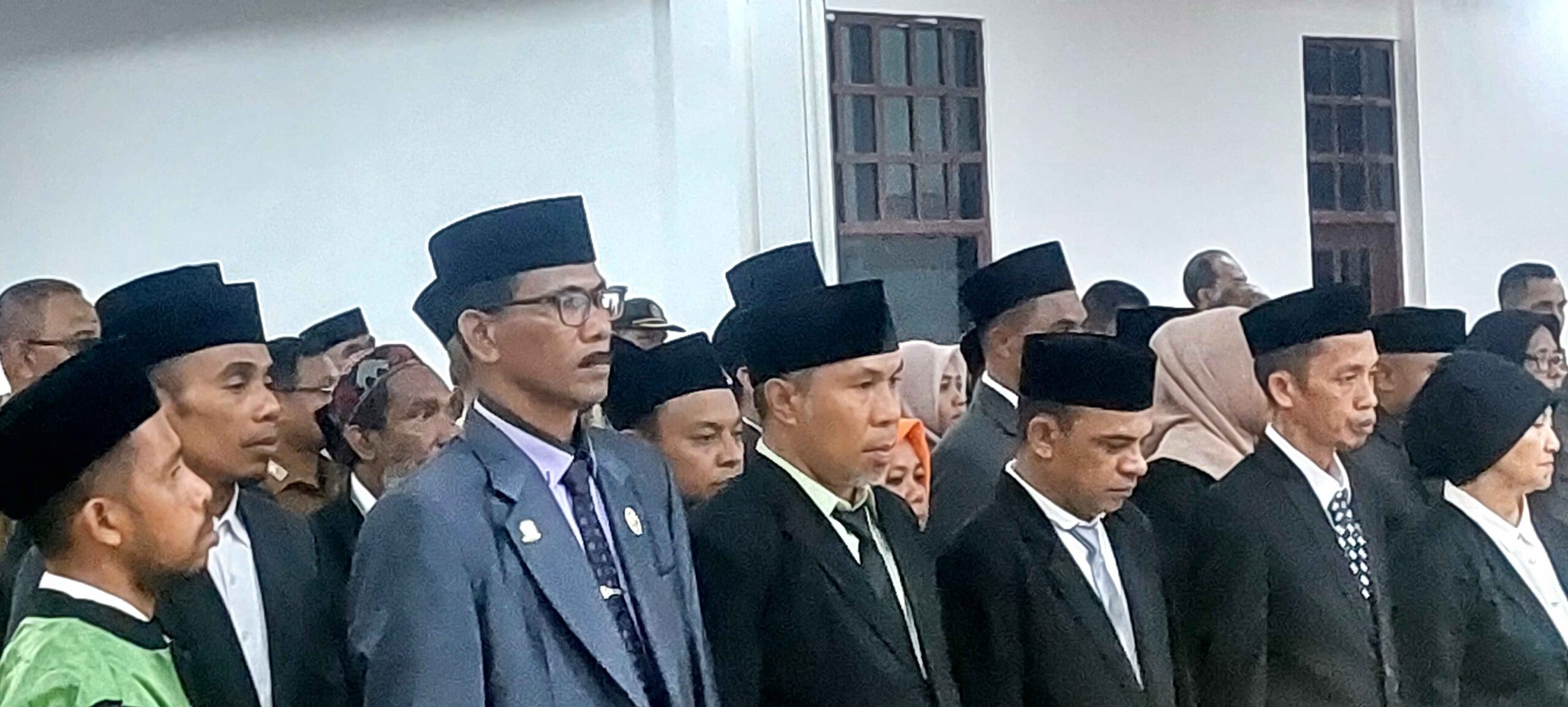 Ini para pejabat eselon ii, iii dan iv yang dilantik walikota tual, senin 13 februari 2024