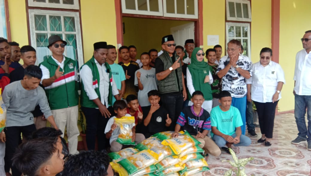 Pkb malra berbagi bersama anak yatim. Di panti asuhan solandres langgur, sabtu 22 juli 2023